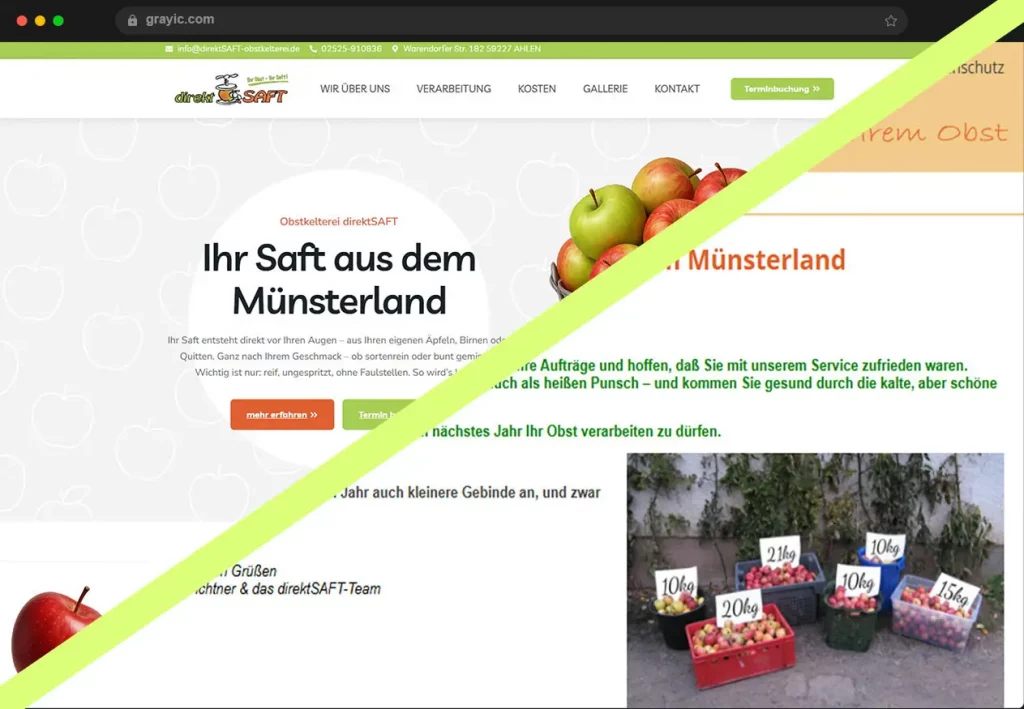 Professionelle Begleitung für deinen Website Relaunch zur Modernisierung von Design und Technik ohne Reichweitenverlust.