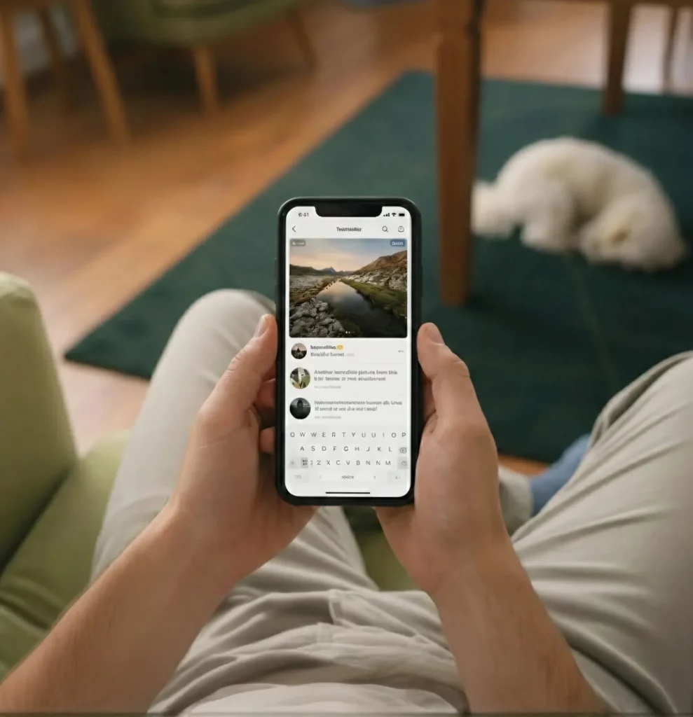 Darstellung einer responsiven Website auf Smartphone und Tablet zur Veranschaulichung der optimalen Anpassung an alle Bildschirmgrößen.